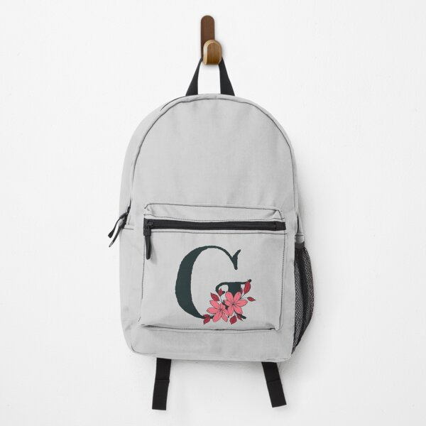 Item preview, Pink floral G monogram designed and sold by Coffee Lifestyle.