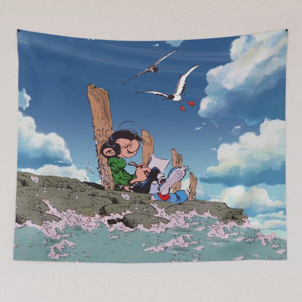 Item preview, Gaston Goof on Dock designed and sold by CyberGirlz.