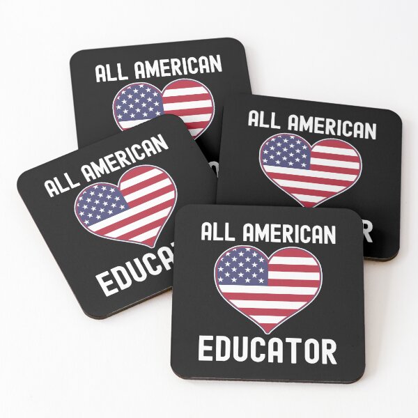 Aperçu de l'œuvre All American Educator - USA Teacher, American Professor, American Educator, USA Professor, USA Educator, United States Teacher, United States Educator créée et vendue par jadedscientist.