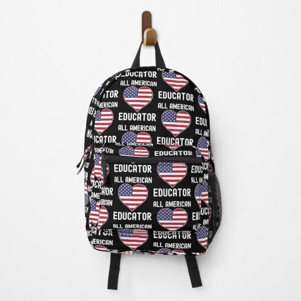 Item preview, All American Educator - USA Teacher, American Professor, American Educator, USA Professor, USA Educator, United States Teacher, United States Educator designed and sold by jadedscientist.