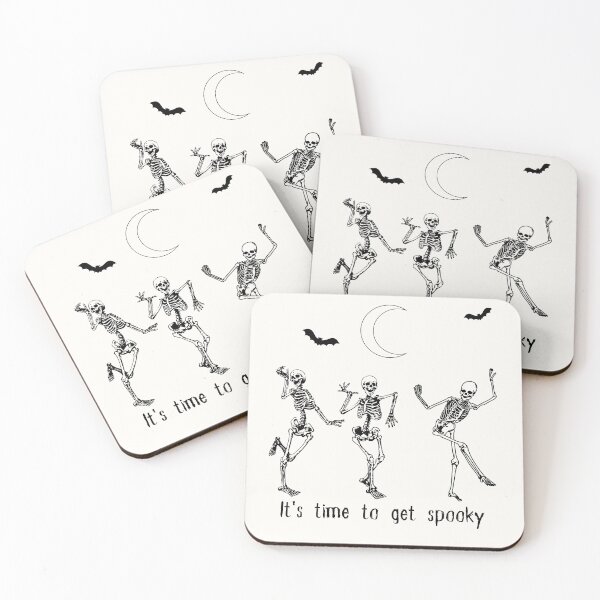 Item preview, It's Time to get Spooky Dancing Skeletons designed and sold by SushiAnn.