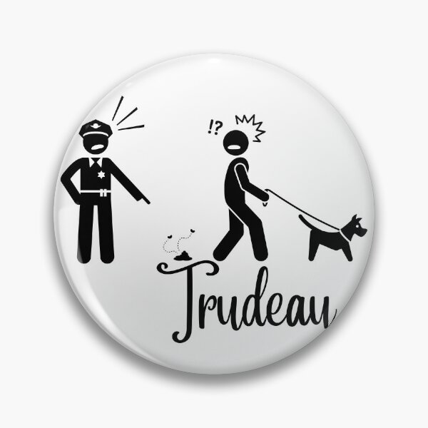 Item preview, Funny Pooping Dog tudeau gift designed and sold by DesignisMine.