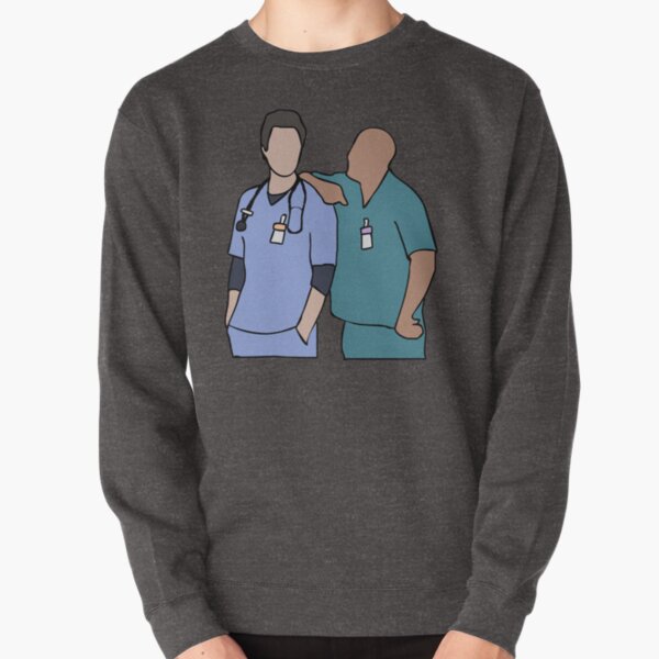 JD and Turk Scrubs Pullover Sweatshirt