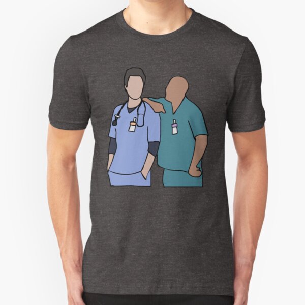 JD and Turk Scrubs Slim Fit T-Shirt