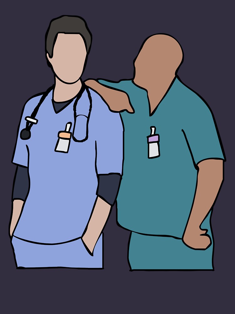 JD and Turk Scrubs by yowisy