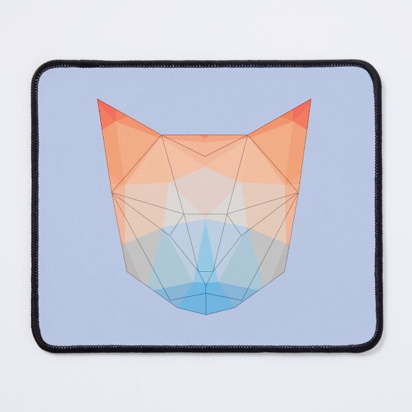 Item preview, Cat Geometric Triangle Polygon designed and sold by franktact.