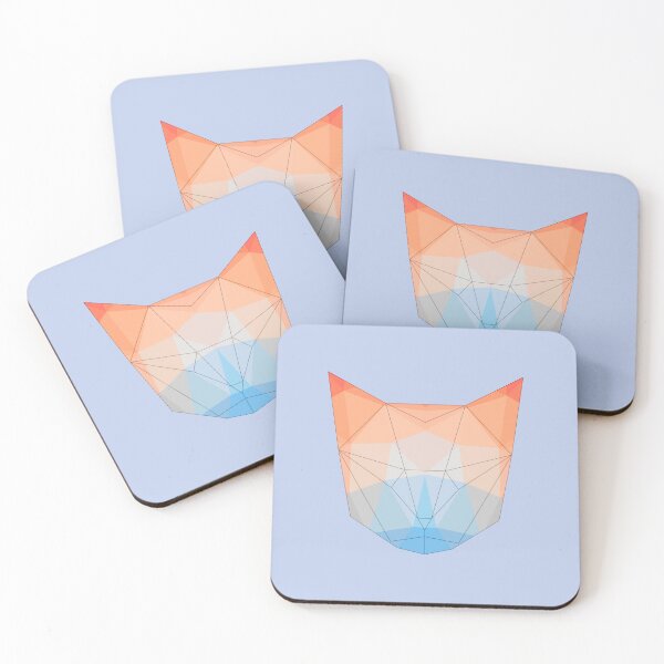 Item preview, Cat Geometric Triangle Polygon designed and sold by franktact.