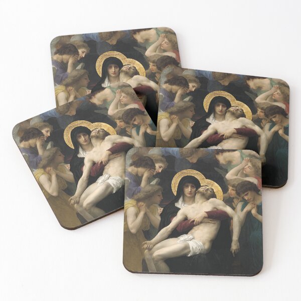 Aperçu de l'œuvre Piéta de William Bouguereau, 1876 créée et vendue par Vintage Wall Art.