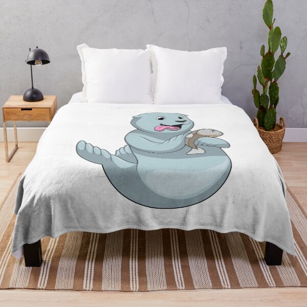 Item preview, Seal with Fish designed and sold by Snabdesign84.