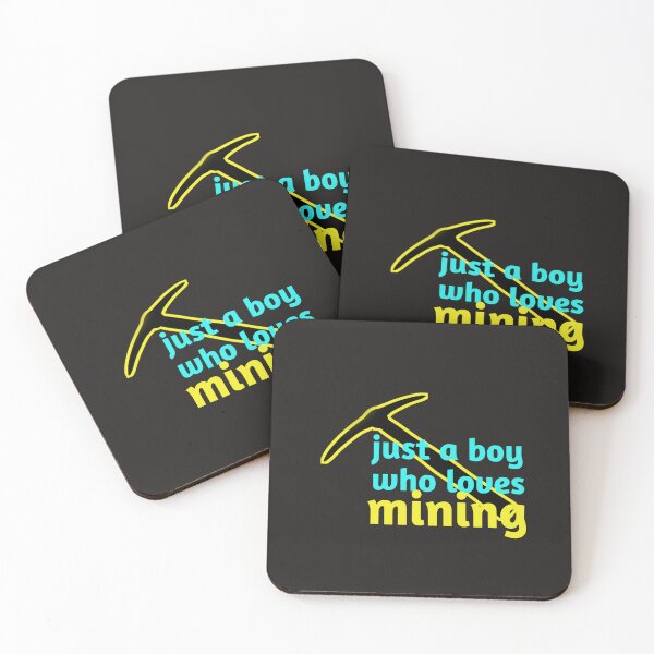 Item preview, Just a Boy Who Loves Mining designed and sold by YoussefProMax.