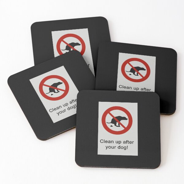 Item preview, clean up after your dog Funny Pooping Dog tudeau gift designed and sold by DesignisMine.