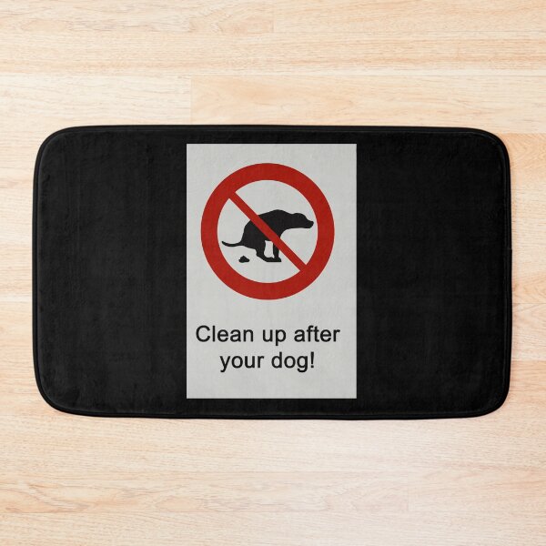 Item preview, clean up after your dog Funny Pooping Dog tudeau gift designed and sold by DesignisMine.