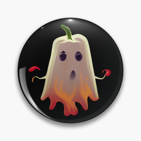 Item preview, Ghost pepper cute cartoon  designed and sold by StoneyPhenix.