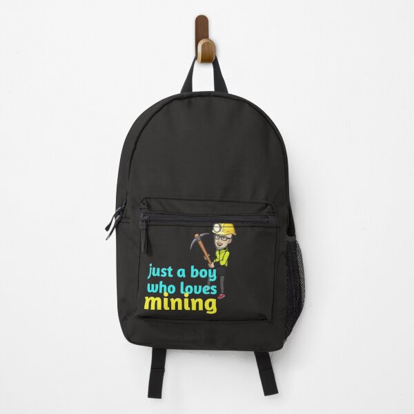 Item preview, Just a Boy Who Loves Mining designed and sold by YoussefProMax.