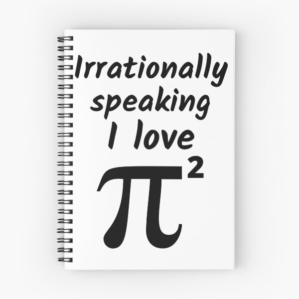 Item preview, Irrationally Speaking I Love Pi Squared designed and sold by BluePlanetMerch.