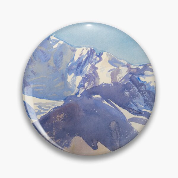 Item preview, Snowy Mountain Landscape designed and sold by Vintage Wall Art.