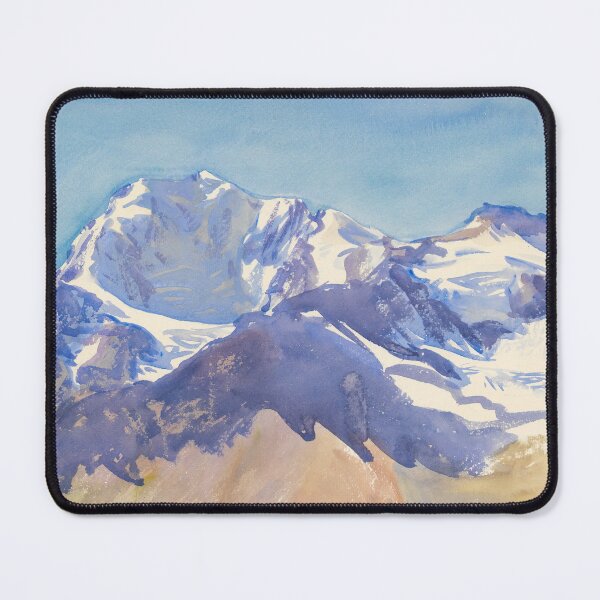 Item preview, Snowy Mountain Landscape designed and sold by Vintage Wall Art.