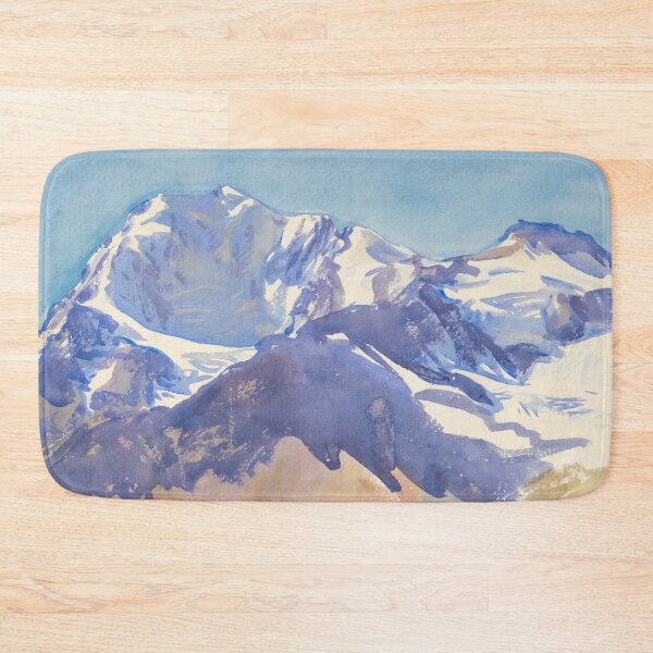 Item preview, Snowy Mountain Landscape designed and sold by Vintage Wall Art.