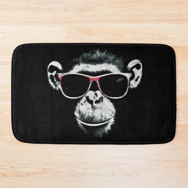 Item preview, Crazy Monkey with Sunglasses designed and sold by TheTeeShitter.