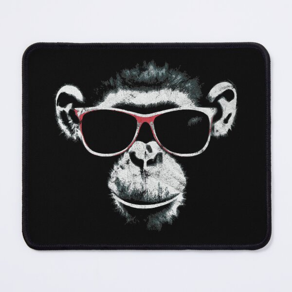 Item preview, Crazy Monkey with Sunglasses designed and sold by TheTeeShitter.