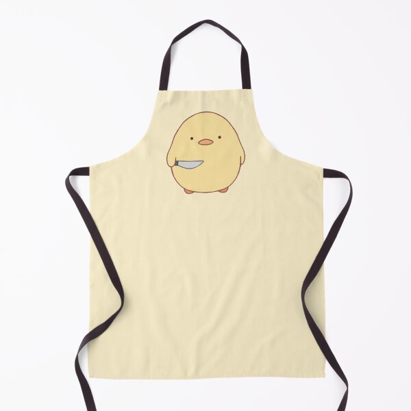 Item preview, stabby duck (light yellow bg) designed and sold by DesignByJennyyy.
