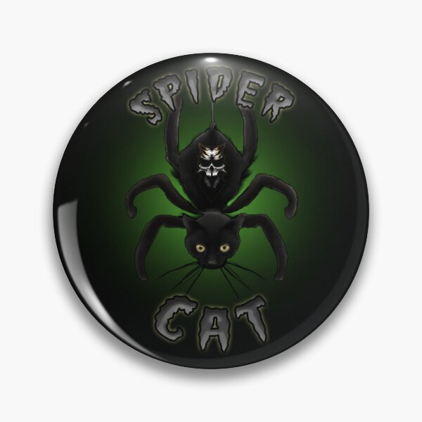 Item preview, Spider Cat with skull markings designed and sold by AllLeftSides42.