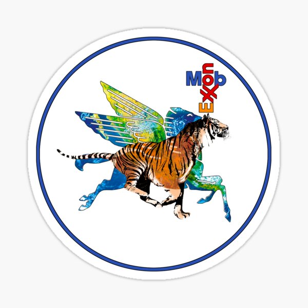 Item preview, Exxon Mobile Hybrid Tiger Pegasus designed and sold by worn.