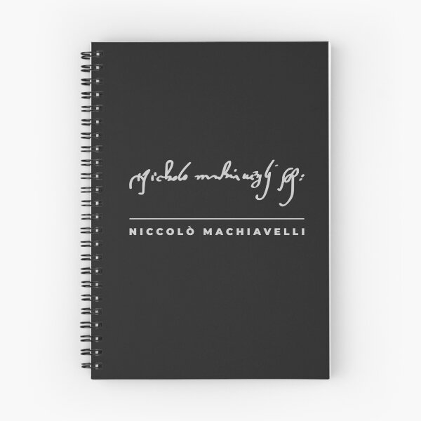 Item preview, Niccolò Machiavelli signature t-shirt designed and sold by CMYKStudio.