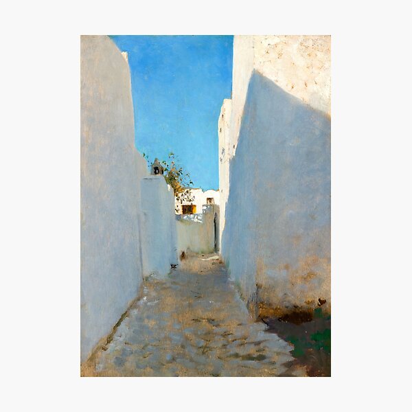 Item preview, Moroccan Street Scene by John Singer Sargent designed and sold by Vintage Wall Art.