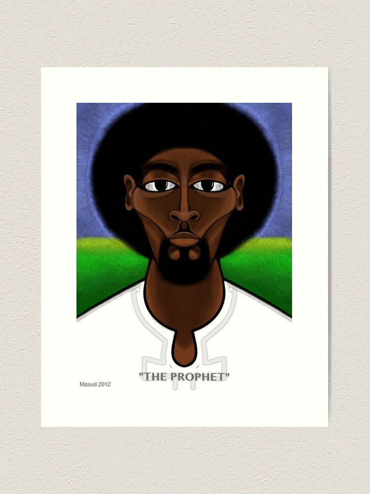 Alternate view of "THE PROPHET" Art Print