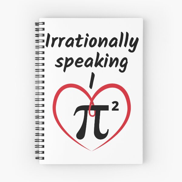 Item preview, Irrationally Speaking I Love Pi Squared with Heart designed and sold by BluePlanetMerch.
