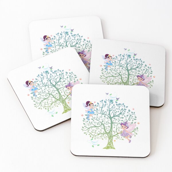 Item preview, Flower spirits in the forest - Hippie flower children designed and sold by Rubi16.