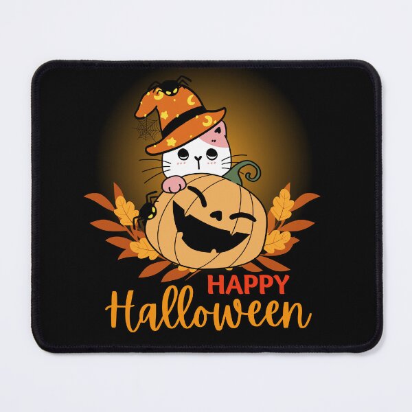 Item preview, Cute cat in pumpkin halloween designed and sold by reka88.