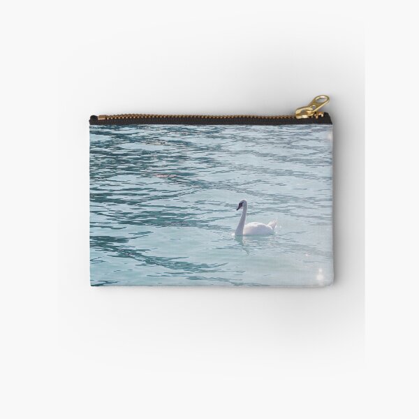 Item preview, SWAN IN AUSTRIAN BLUE LAKE designed and sold by anetesees.