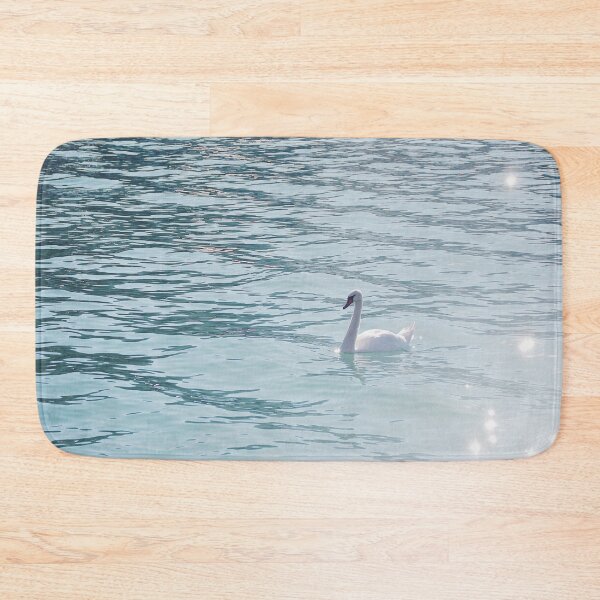 Item preview, SWAN IN AUSTRIAN BLUE LAKE designed and sold by anetesees.