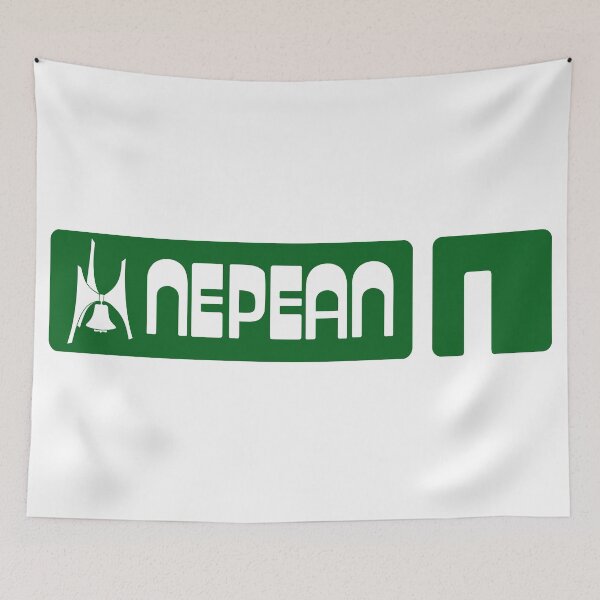 Item preview, Nepean, Ontario Logo Retro Roadsign Green designed and sold by MisteRogers.
