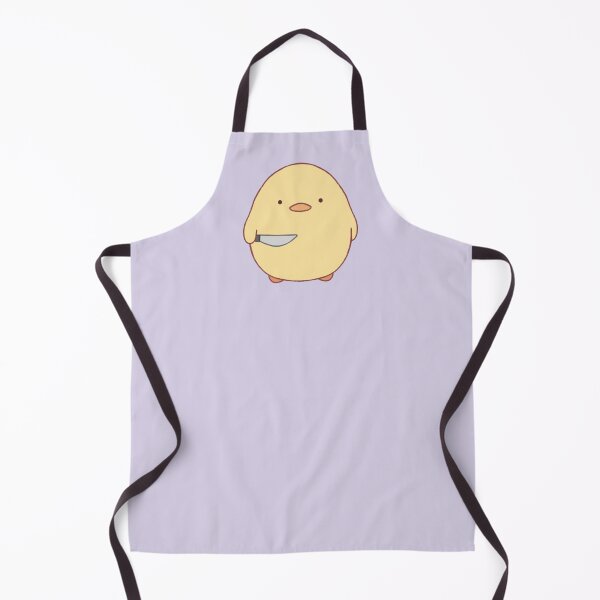 Item preview, stabby duck (light purple bg) designed and sold by DesignByJennyyy.