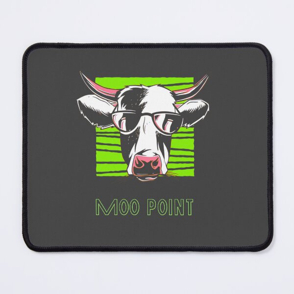 Item preview, Moo point - cool cow - funny phrase designed and sold by SICK-SENSE.