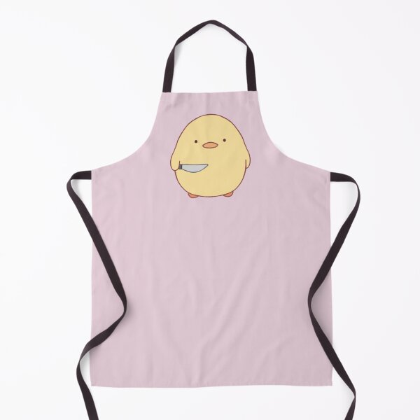 Item preview, stabby duck (light pink bg) designed and sold by DesignByJennyyy.