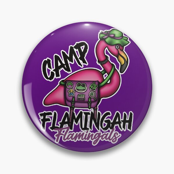 Item preview, Camp Flamingah Flamingals designed and sold by PandamoniumArt.