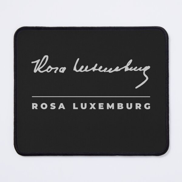 Item preview, Rosa Luxemburg signature t-shirt designed and sold by CMYKStudio.