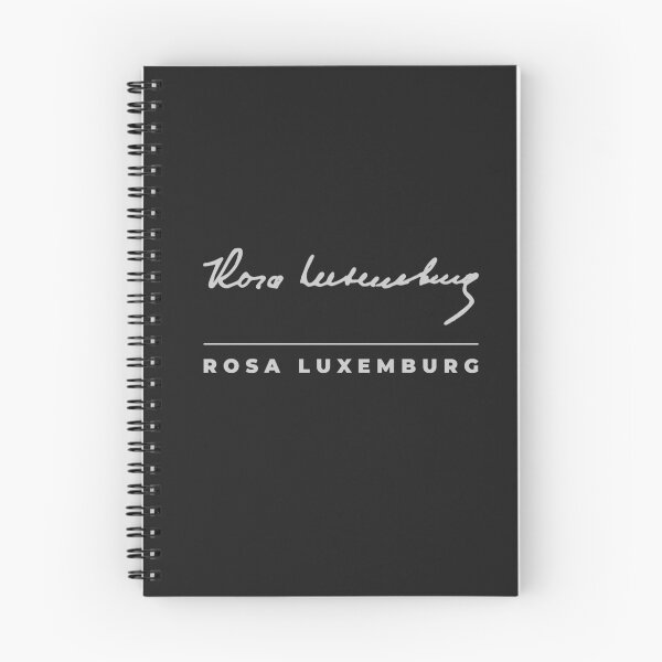 Item preview, Rosa Luxemburg signature t-shirt designed and sold by CMYKStudio.