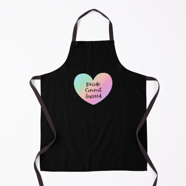 Item preview, Decide Commit Succeed The Best Teacher Blue Pink Heart Design designed and sold by BestTeacher.