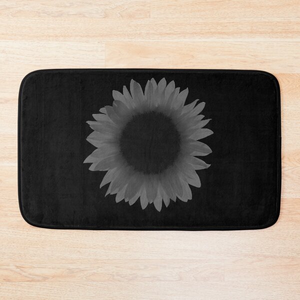 Item preview, High Resolution Single Blackest Black Sunflower. By Artist O O designed and sold by worn.