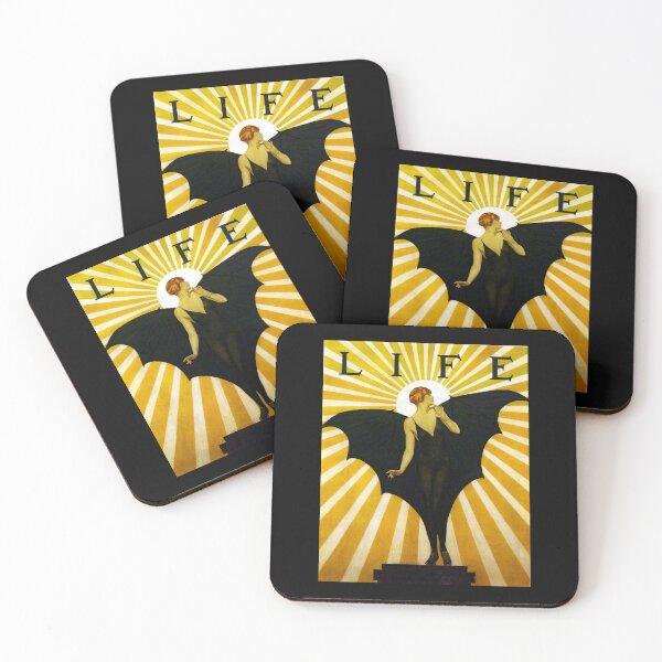 Item preview, Flapper Bat Girl - Life Magazine by Coles Phillips 1927-Magazine Advertising- Flapper Bat Girl designed and sold by TeeARTHY.