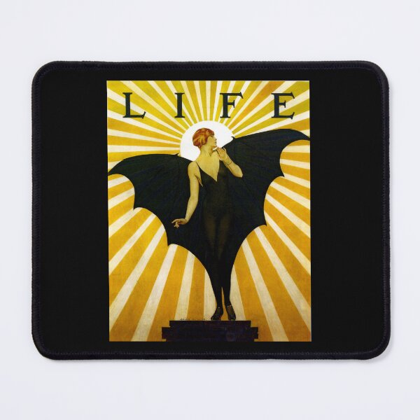 Item preview, Flapper Bat Girl - Life Magazine by Coles Phillips 1927-Magazine Advertising- Flapper Bat Girl designed and sold by TeeARTHY.
