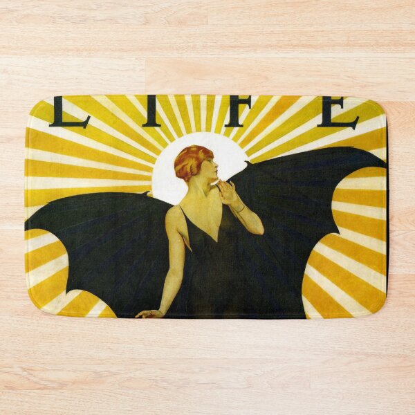 Item preview, Flapper Bat Girl - Life Magazine by Coles Phillips 1927-Magazine Advertising- Flapper Bat Girl designed and sold by TeeARTHY.