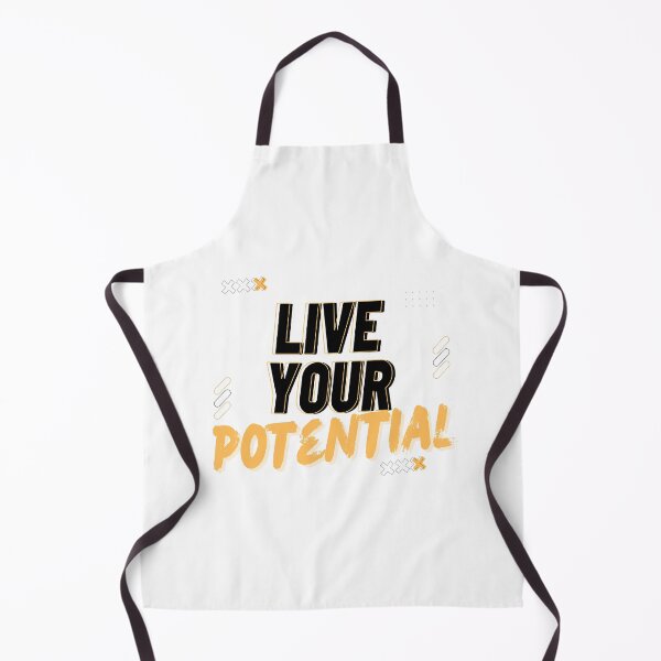 Item preview, Live Your Potential Funny Motivational Quotes designed and sold by kubix81.