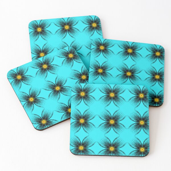 Item preview, Spider flower, a unique hand drawn geometric repeating pattern - WelshDesigns designed and sold by welshdesigns.