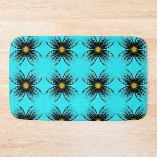Item preview, Spider flower, a unique hand drawn geometric repeating pattern - WelshDesigns designed and sold by welshdesigns.
